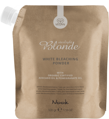 Осветляющая пудра белоснежная Service Color White Bleaching Powder Dust-free 500 гр