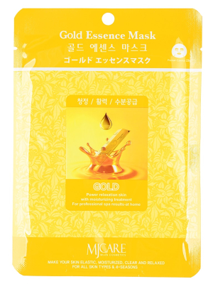 Маска тканевая д/лица Золото Gold Essence Mask 23гр