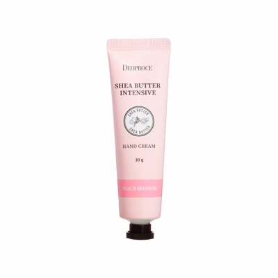 Крем для рук с маслом ши и персика DEOPROCE SHEA BUTTER INTENSIVE HAND CREAM PEACH BLOSSOM 30g