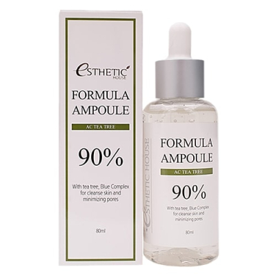 Esthetic House Сыворотка для лица с чайным деревом - Formula  ampoule AC tea tree, 80мл