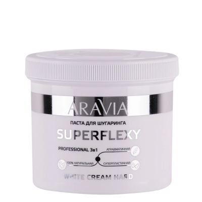 ARAVIA PROFESSIONAL Паста для шугаринга SUPERFLEXY WHITE CREAM, 750 г