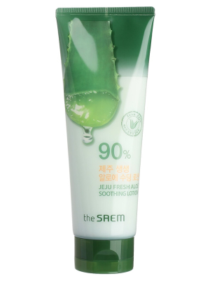 Лосьон д/тела с алоэ Jeju Fresh Aloe Soothing Lotion 90% 250мл