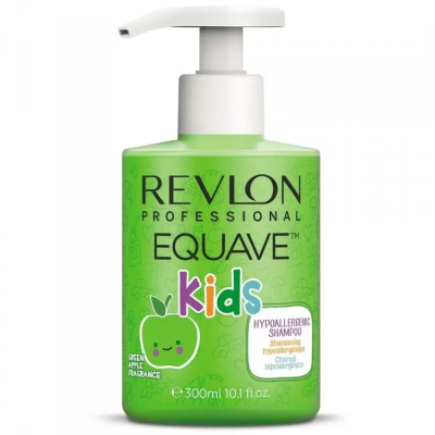 Шампунь для детей 2в1 с ароматом зеленого яблока Equave Kids Shampoo 300 мл