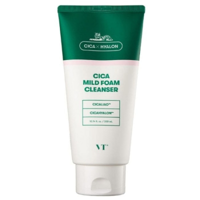 Очищающая пенка для чувствительной кожи лица Cica Mild Foam Cleanser 300 мл (8809695670114)