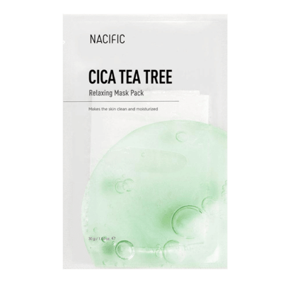 Маска на тканевой основе Cica Tea Tree Relaxing Mask Pack 30g