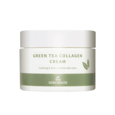 Крем для лица с коллагеном и экстрактом зеленого чая GreenTea Collagen Cream 50 мл