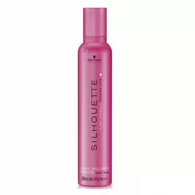 Мусс для окрашенных волос «безупречный силуэт» Silhouette Super Hold Colour Brilliance Mousse 500 мл