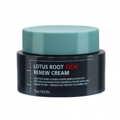 TheYEON Крем увлажняющий с экстрактом лотоса – Lotus root renew cream, 50мл