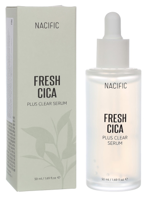 Сыворотка для лица успокаивающая с экстрактом центеллы азиатской Fresh Cica Plus Clear Serum 50 мл