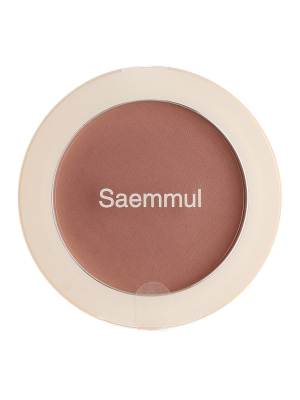 Румяна компактные Saemmul Single Blusher PK07 Breeze Muhly 5гр