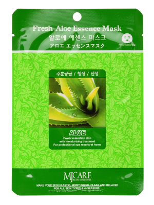 Маска тканевая д/лица Алоэ Fresh Aloe Essence Mask 23гр