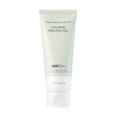 NEXTBEAU Гель отшелушивающий с маслом семян конопли - Hemp seed solution calming peeling gel, 100мл