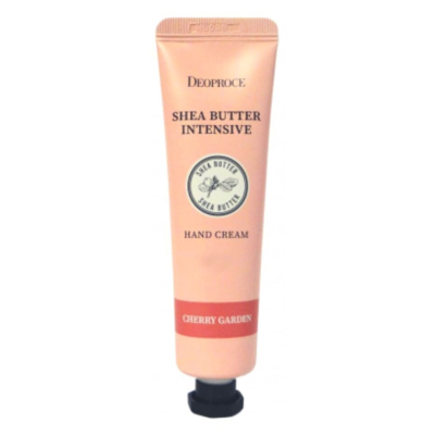 Крем для рук с маслом ши и вишней DEOPROCE SHEA BUTTER INTENSIVE HAND CREAM CHERRY GARDEN 50g