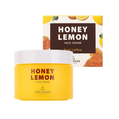 Крем для лица освежающий с лимоном The Skin House Honey Lemon Face Cream, 50 мл