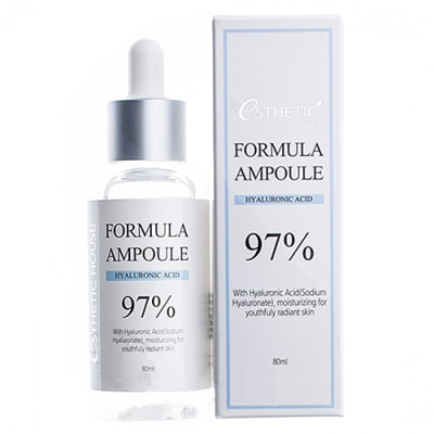 Esthetic House Сыворотка для лица с гиалуроном - Formula ampoule hyaluronic acid, 80мл