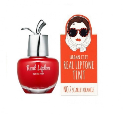 Тинт д/губ 02 Urban City Real Liptone Tint 2.SCARLET ORANGE 7гр