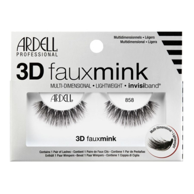 Ardell Накладные ресницы / 3D Faux Mink 858, норка