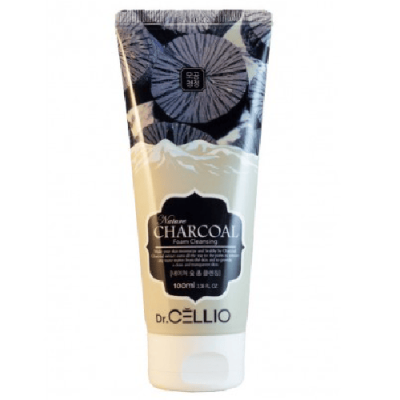 Пенка для лица древесным углем Dr.CELLIO G70 NATURE CHARCOAL FOAM CLEANSING