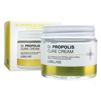 Крем для лица питательный с прополисом LEBELAGE Dr. PROPOLIS CURE CREAM