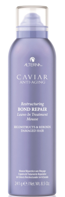 Мусс интенсивный для восстановления структуры волос Caviar Anti-Aging Restructuring Bond Repair Leave-in Treatment Mousse 241 г