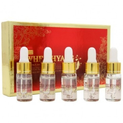 Набор сывороток WHEE HYANG WHITENING AMPOULE SET Ⅰ (10 мл×5)