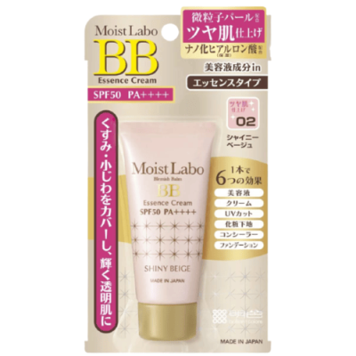 Meishoku Крем-эссенция тональный (тон №2 блестящий беж) - Moisto labo BB moisture essense cream, 33г