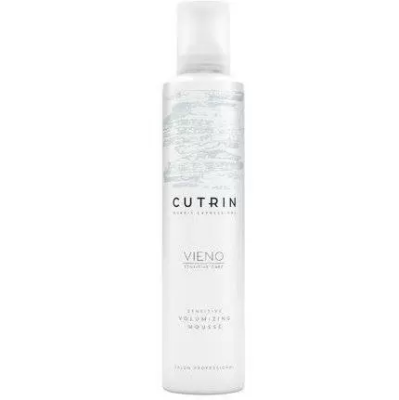 Мусс для объема без отдушки легкой фиксации Cutrin Vieno Sensitive Volumizing Mousse 300 мл