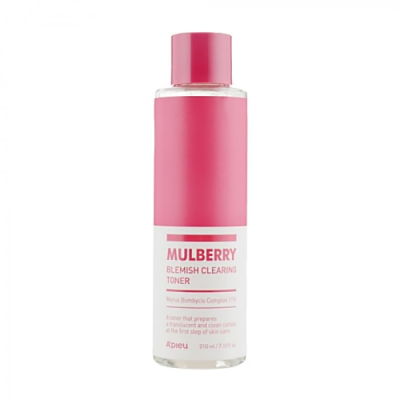 A'PIEU Тонер для лица осветляющий с горной шелковицей A'PIEU MULBERRY BLEMISH CLEARING TONER 210ml