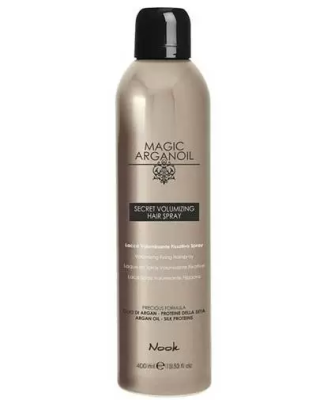 Лак для объемных укладок волос "Магия Арганы" Secret Volumizing Hairspray  400 мл