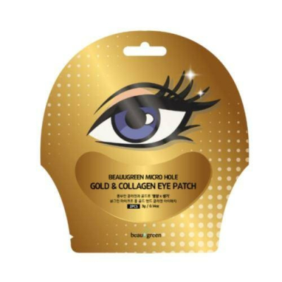 BEAUUGREEN Маска-патч Beauugreen Micro Hole Gold & Collagen Eye Patch 2шт