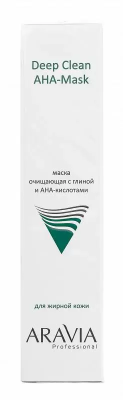 Маска очищающая с глиной и AHA-кислотами для лица Deep Clean AHA-Mask