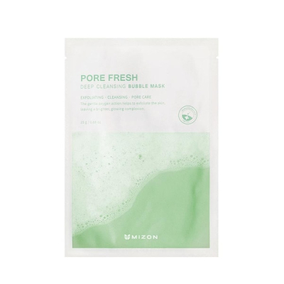 Маска для лица пузырьковая MIZON PORE FRESH DEEP CLEANSING BUBBLE MASK 25G