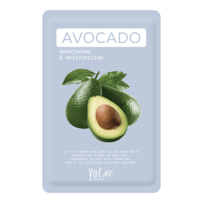 YU.R ME Тканевая маска для лица с экстрактом авокадо - Avocado sheet mask, 1шт