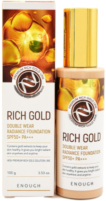 Основа тональная с золотом Rich Gold Double Wear Radiance Foundation #13