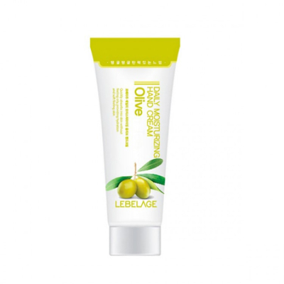 Крем для рук с экстрактом оливы LEBELAGE DAILY MOISTURIZING OILVE HAND CREAM 100 мл