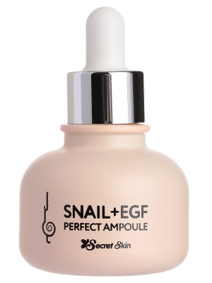 Сыворотка д/лица с экстрактом улитки SECRETSKIN SNAIL+EGF PERFECT AMPOULE 30мл