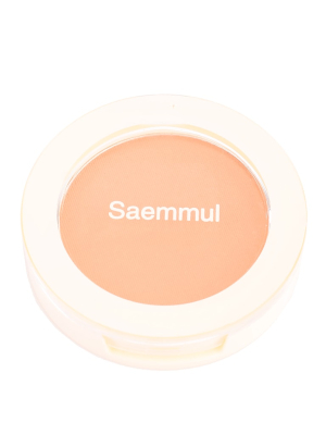 Румяна компактные Saemmul Single Blusher BR02 Naked Brown(Shading) 5гр