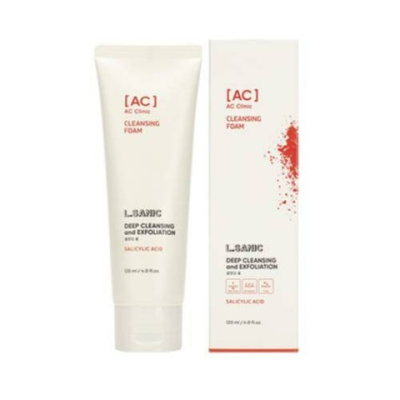 L.SANIC Пенка для умывания для проблемной кожи AC Clinic Cleansing Foam, 120ml