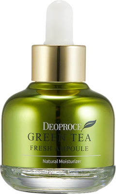 Сыворотка для лица с экстрактом зеленого чая DEOPROCE GREENTEA FRESH AMPOULE