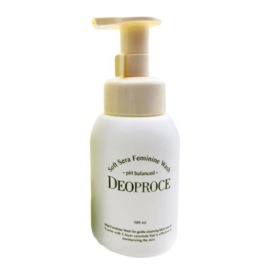 Пенка для тела для интимной гигиены DEOPROCE SOFT SERA FEMININE WASH 300 мл