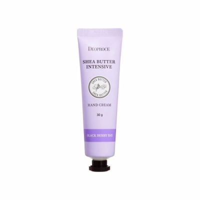 Крем для рук с маслом ши с ароматом ягод DEOPROCE SHEA BUTTER INTENSIVE HAND CREAM BLACK BERRY BAY 30g