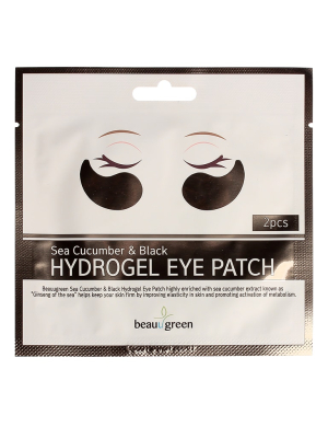 Патчи д/глаз гидрогелевые Beauugreen Sea Cucumber &Black Hydrogel Eye Patch /1pai 4гр*2