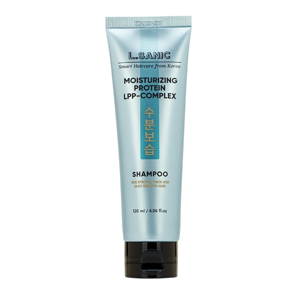 Шампунь увлажняющий протеиновый с LPP комплексом Moisturizing Protein LPP-complex Shampoo, 120мл