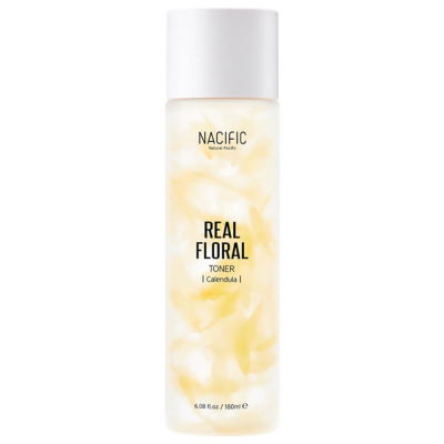 Тонер для лица увлажняющий с лепестками календулы Real Floral Calendula Toner 180 мл