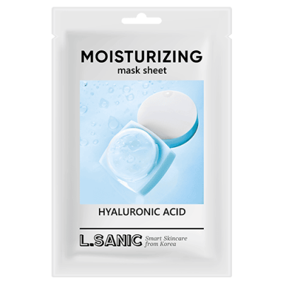 Маска тканевая увлажняющая с гиалуроновой кислотой Hyaluronic Acid Moisturizing Mask Sheet, 25мл