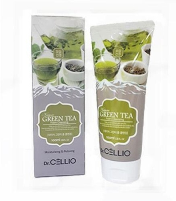 Пенка для лица с экстрактом зеленого чая Dr.CELLIO G70 NATURE GREENTEA FOAM CLEANSING