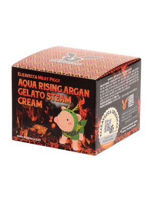 Крем паровой увлажняющий Aqua Rising Argan Gelato Steam Cream 100гр