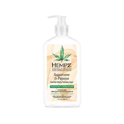 Молочко для тела, сахарный тростник и папайя Sugarcane & Papaya Herbal Body Moisturizer 500 мл