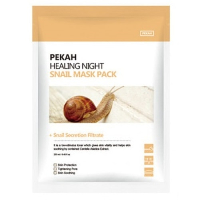 Pekah Маска вечерняя с муцином улитки - Healing night mask pack, 25мл