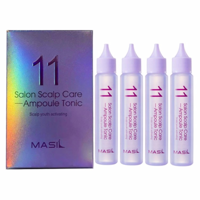 Сыворотка для волос НАБОР 11 SALON SCALP CARE AMPOULE TONIC, 30мл*4